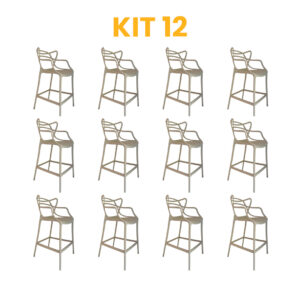 Kit 12 - Banqueta Allegra Nude