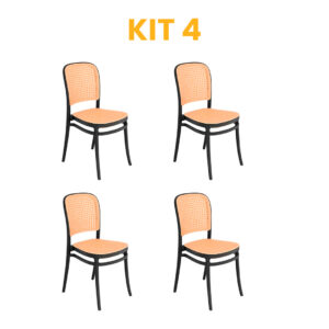 Kit - 4 Cadeiras Positano
