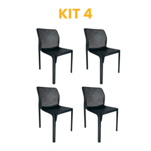 Kit - 4 Cadeiras Larissa