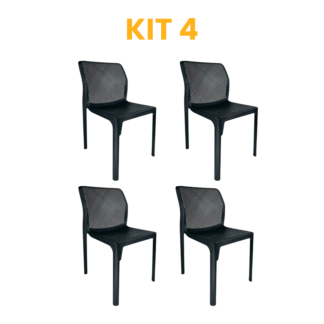 Kit - 4 Cadeiras Larissa