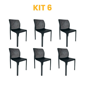 Kit - 6 Cadeiras Larissa