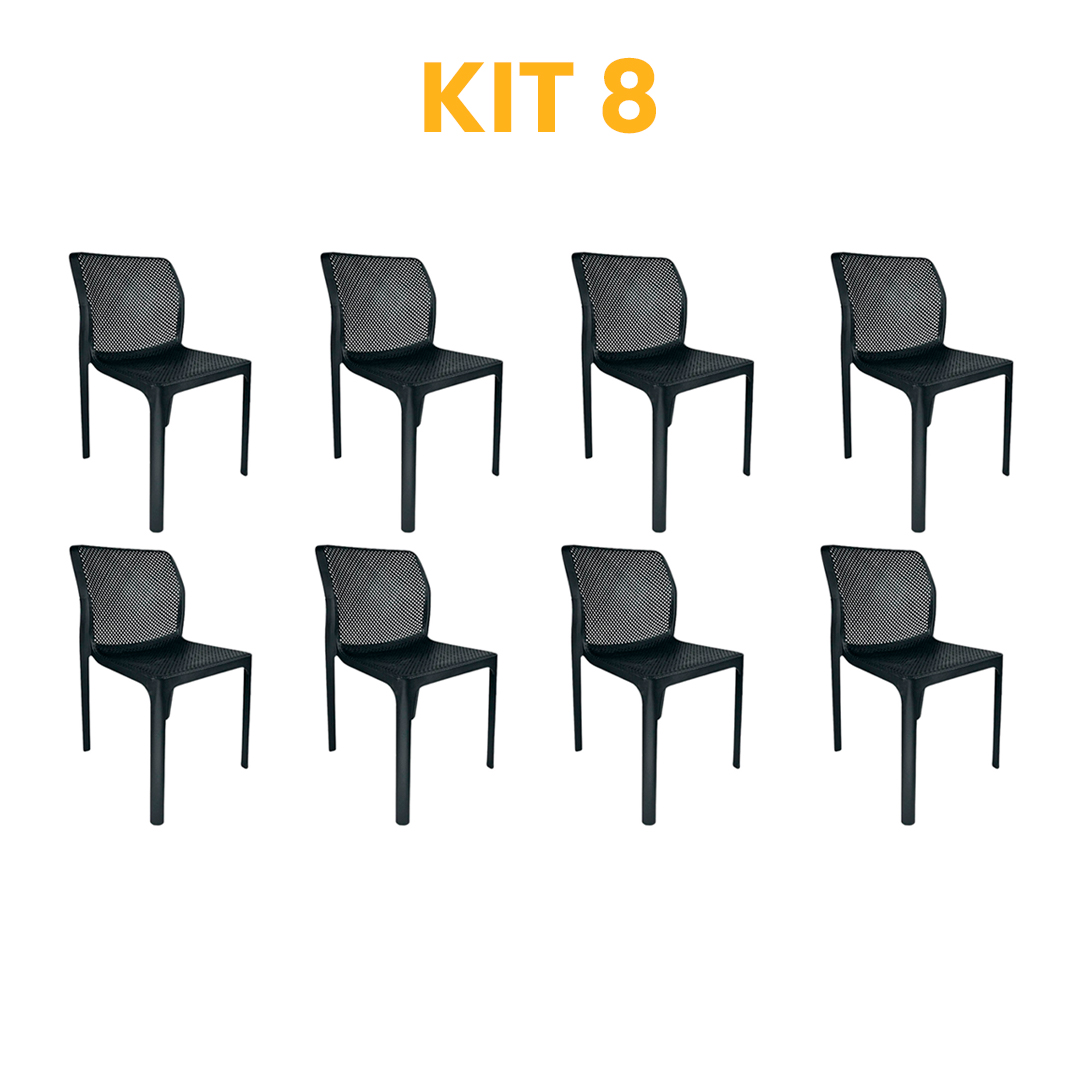 Kit - 8 Cadeiras Larissa
