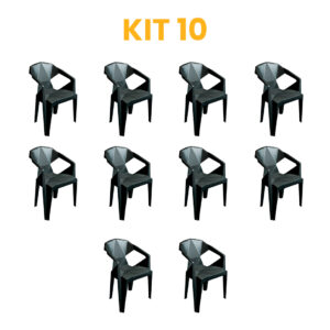 Kit - 10 Poltronas Retrô