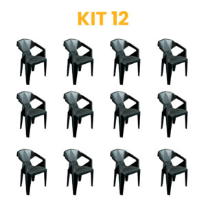 Kit - 12 Poltronas Retrô