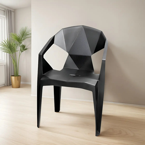 Cadeira De Jantar Jr Linha Diamond Diamante Preto