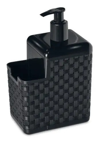 Porta Detergente Preto Com Bico Dosador 500ml Arqplast